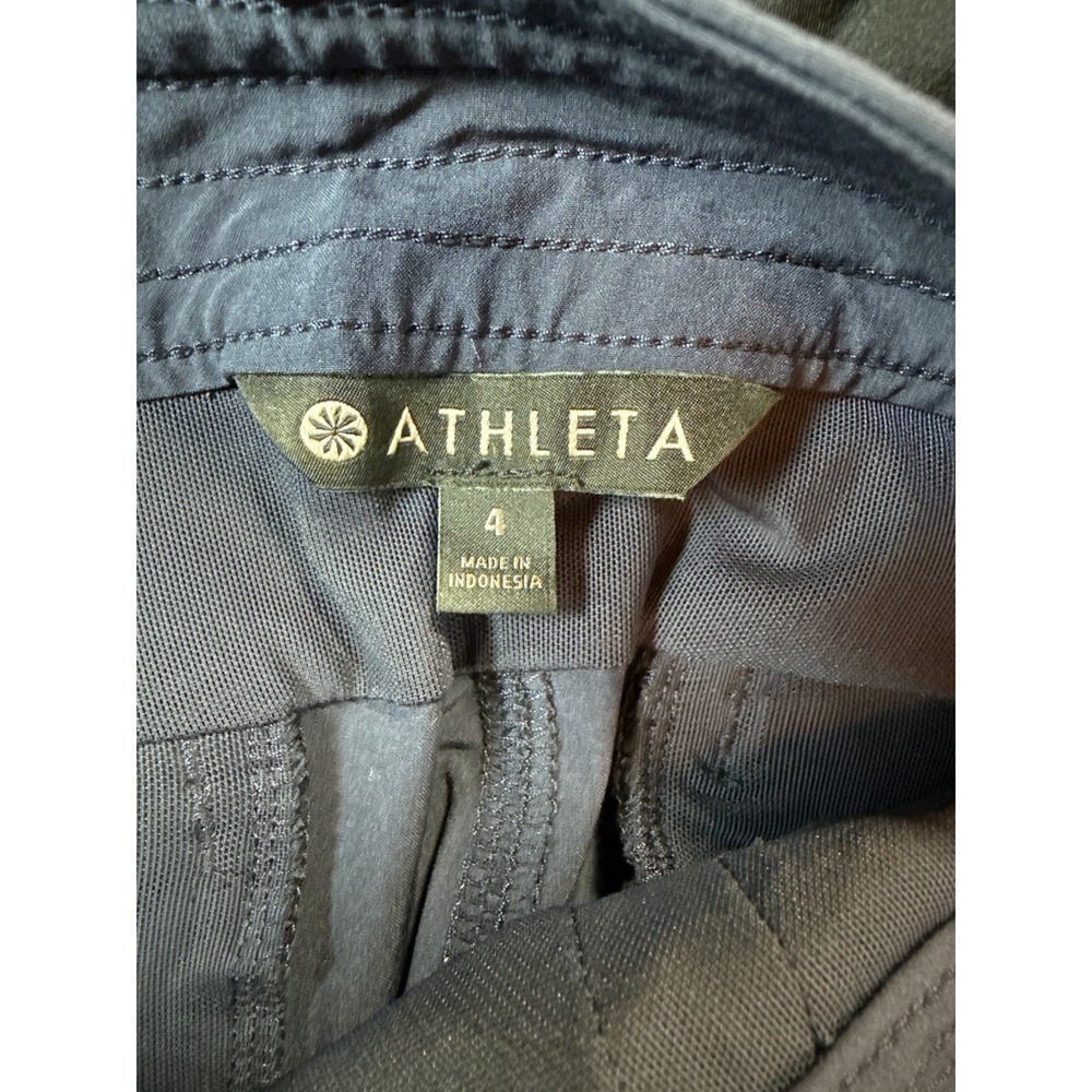 Athleta Trekkie North Shorts Bundle Size 4 Black Navy Blue Hiking Outdoor 2 Pack - Picture 9 of 11